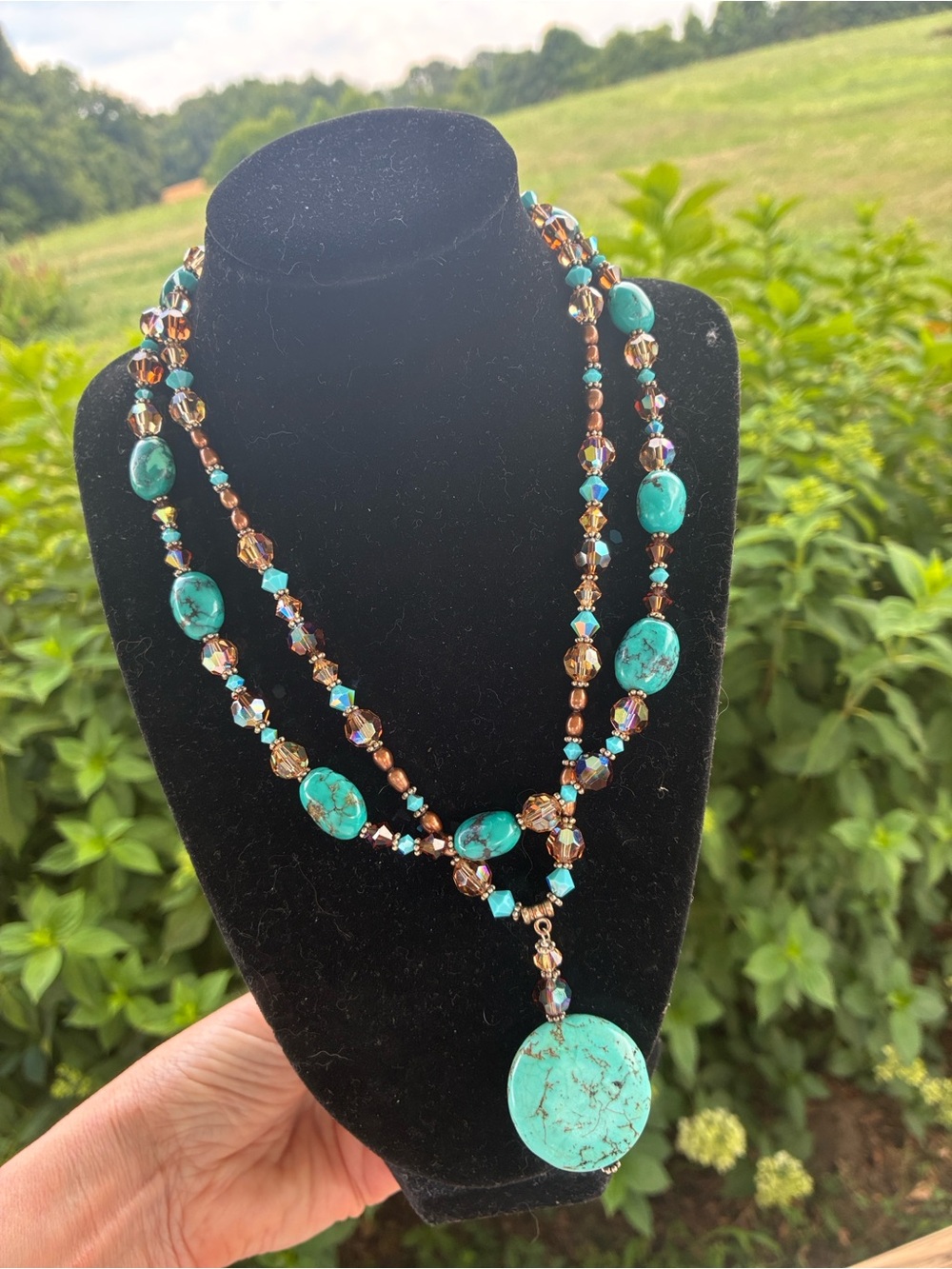 Jay King Mind Finds Turquoise Necklace